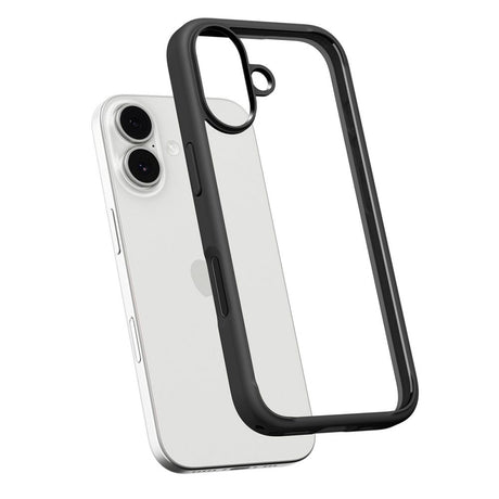 Husa de protectie Spigen Ultra Hybrid (ACS10377) compatibil cu iPhone 17, Negru Mat