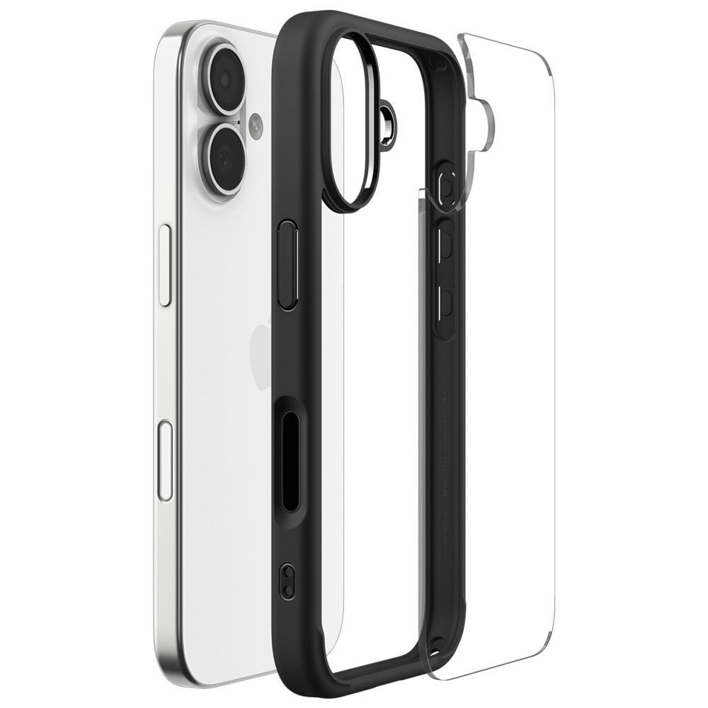 Husa de protectie Spigen Ultra Hybrid (ACS10377) compatibil cu iPhone 17, Negru Mat