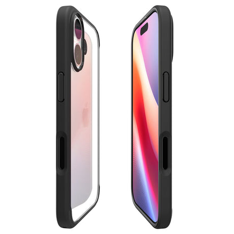 Husa de protectie Spigen Ultra Hybrid (ACS10377) compatibil cu iPhone 17, Negru Mat