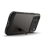 Husa de protectie Spigen Tough Armor "T" MagSafe (ACS10298) compatibil cu iPhone 17 Pro Max, Gunmetal