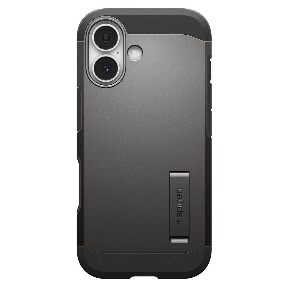 Husa de protectie Spigen Tough Armor "T" MagSafe (ACS10392) compatibil cu iPhone 17, Gunmetal