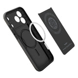 Husa de protectie Spigen Thin Fit MagSafe (ACS10274) compatibil cu iPhone 17 Pro Max, Negru