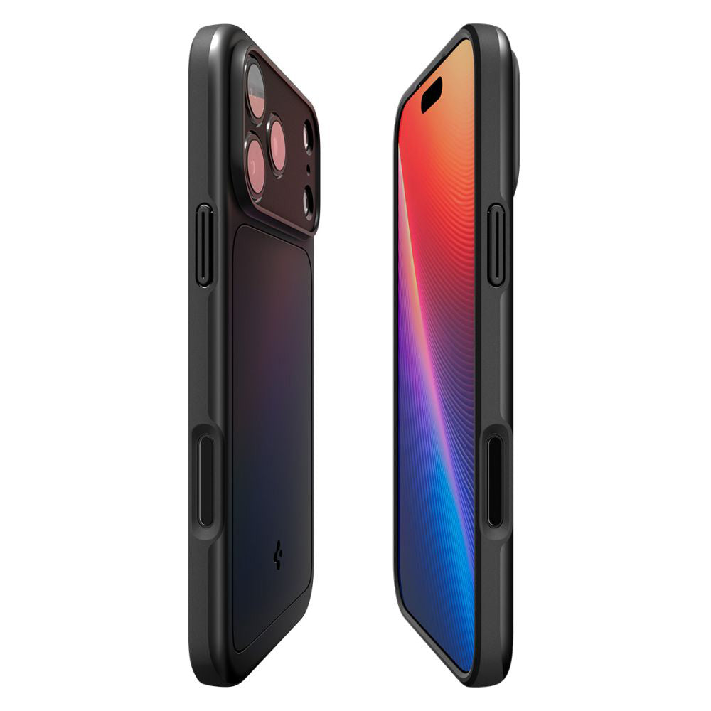Husa de protectie Spigen Thin Fit MagSafe (ACS10274) compatibil cu iPhone 17 Pro Max, Negru
