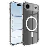 Husa de protectie Techsuit Shockproof Clear Silicone MagSafe compatibil cu iPhone 17 Air, Transparent