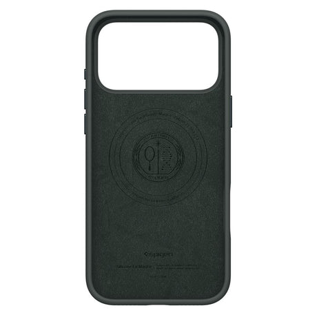 Husa de protectie Spigen Silicone Fit MagSafe (ACS10271) compatibil cu iPhone 17 Pro Max, Abyss Green
