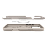Husa de protectie Spigen Silicone Fit MagSafe (ACS10272) compatibil cu iPhone 17 Pro Max, Stone