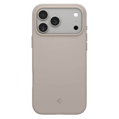 Husa de protectie Spigen Silicone Fit MagSafe (ACS10272) compatibil cu iPhone 17 Pro Max, Stone