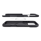 Husa de protectie Spigen Silicone Fit MagSafe (ACS10270) compatibil cu iPhone 17 Pro Max, Negru