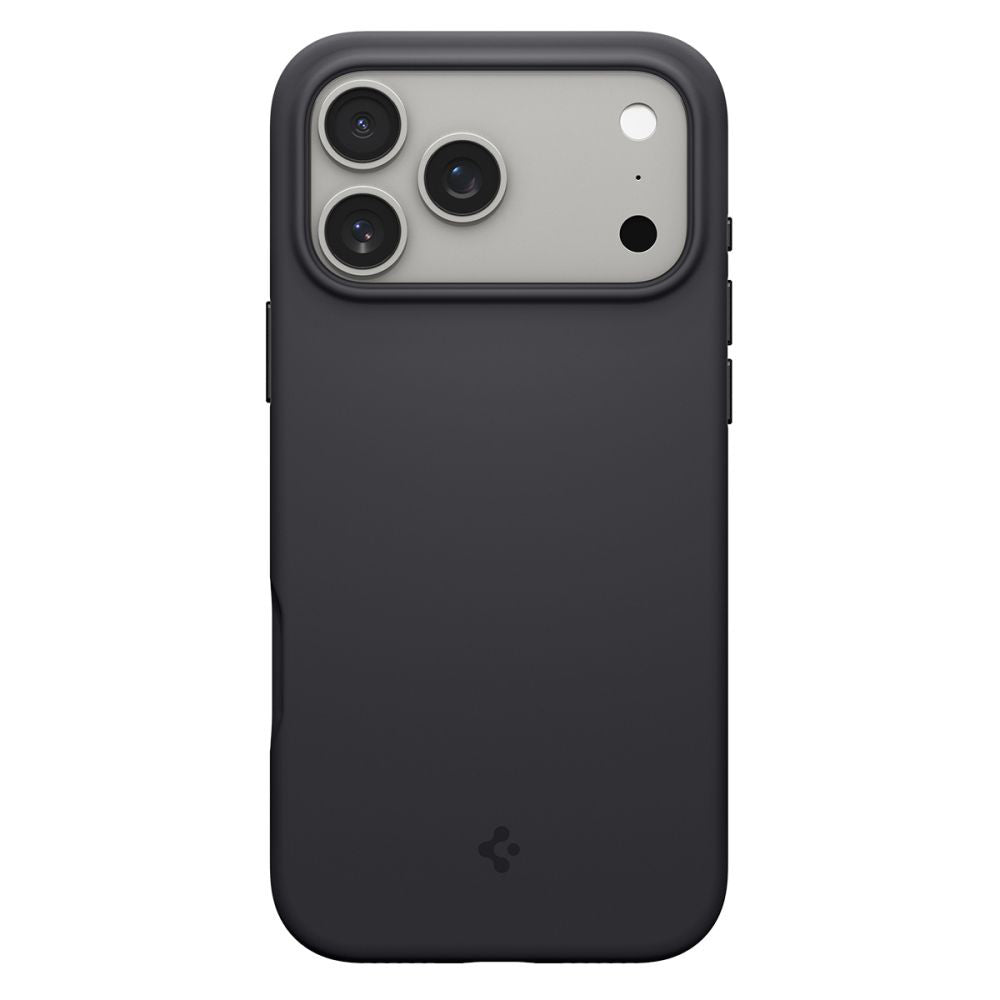 Husa de protectie Spigen Silicone Fit MagSafe (ACS10270) compatibil cu iPhone 17 Pro Max, Negru