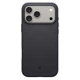 Husa de protectie Spigen Silicone Fit MagSafe (ACS10270) compatibil cu iPhone 17 Pro Max, Negru