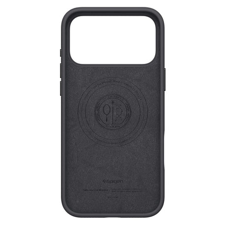 Husa de protectie Spigen Silicone Fit MagSafe (ACS10270) compatibil cu iPhone 17 Pro Max, Negru
