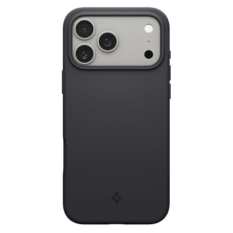 Husa de protectie Spigen Silicone Fit MagSafe (ACS10335) compatibil cu iPhone 17 Pro, Negru