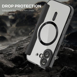 Husa de protectie Techsuit SmartMag Book compatibil cu iPhone 17, Negru