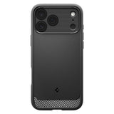 Husa de protectie Spigen Rugged Armor MagSafe (ACS10263) compatibil cu iPhone 17 Pro Max, Negru Mat