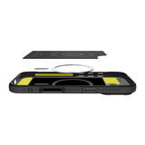 Husa de protectie Spigen Rugged Armor compatibil MagSafe (ACS10367) compatibil cu iPhone 17, Negru Mat