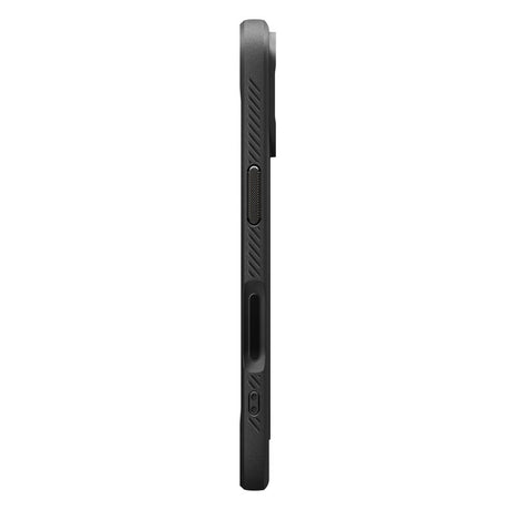 Husa de protectie Spigen Rugged Armor compatibil MagSafe (ACS10367) compatibil cu iPhone 17, Negru Mat