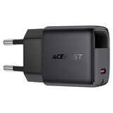 Incarcator Acefast (A115), Type-C, 30W, Fast Charging, Negru