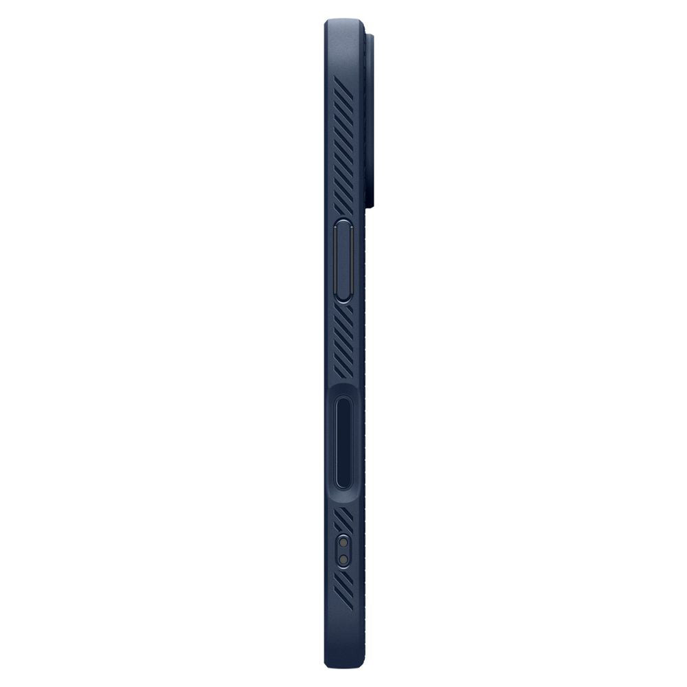 Husa de protectie Spigen Liquid Air (ACS10370) compatibil cu iPhone 17, Bleumarin