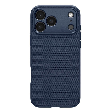 Husă Spigen Liquid Air pentru iPhone 17 Pro / iPhone 18 Pro, bleumarin