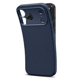 Husa de protectie Spigen Liquid Air (ACS10266) compatibil cu iPhone 17 Pro Max, Bleumarin