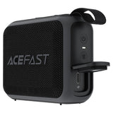 Casti Acefast Wireless Speaker Go (K4), Bluetooth 5.4, Portable, 5W Full-range Speaker, Waterproof IPX7, Type-C, 900mAh, Negru