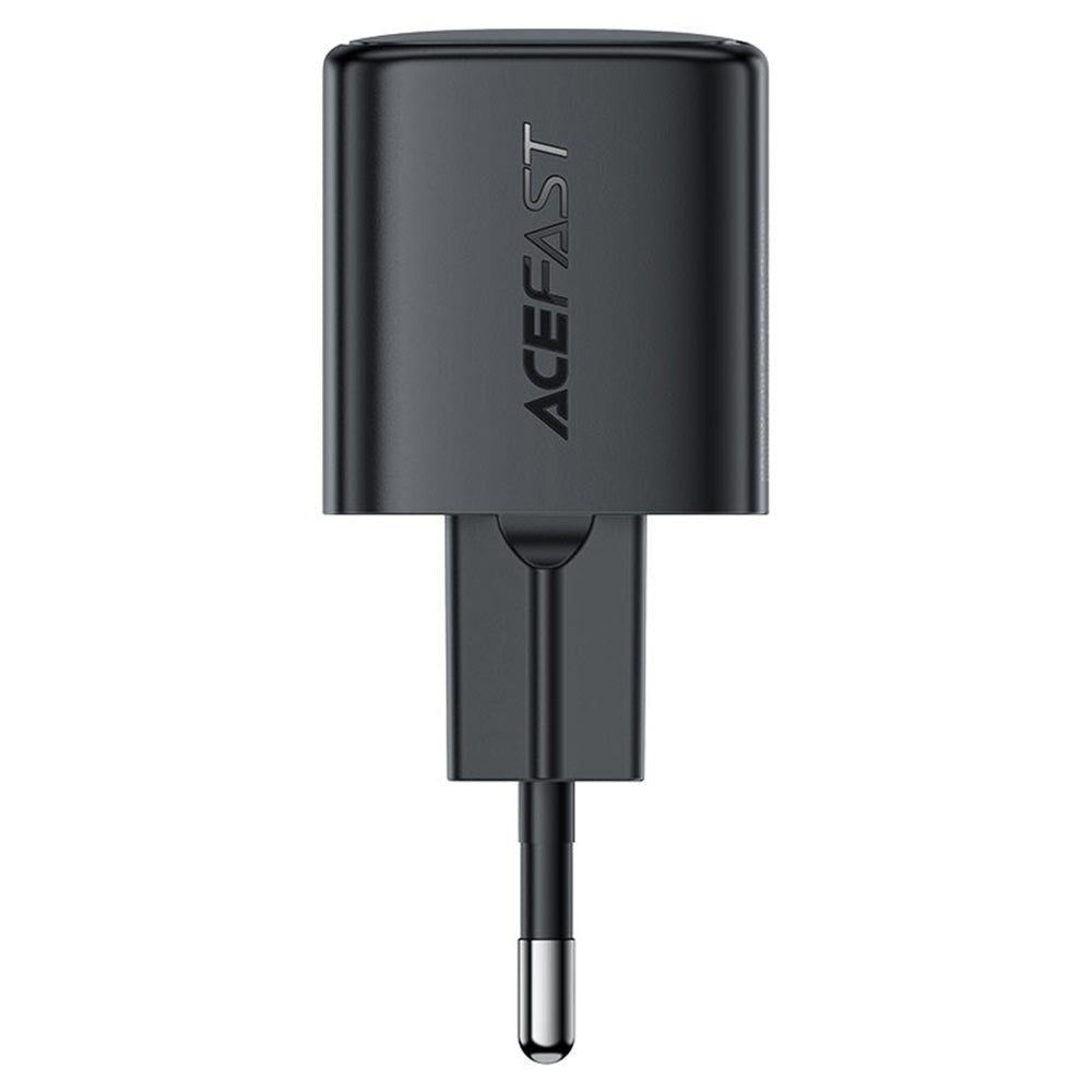 Incarcator Acefast (A118), Type-C, PD 30W, GaN, Negru