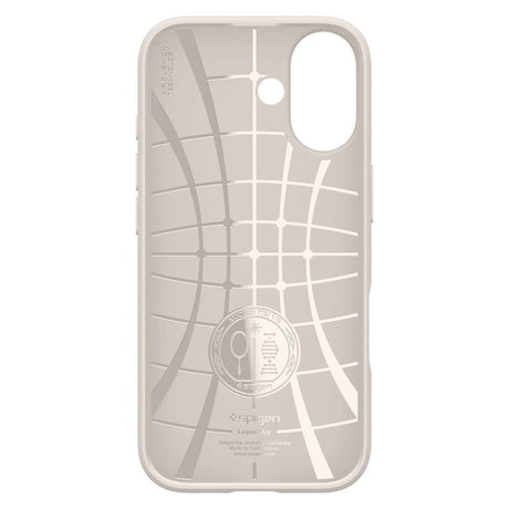 Husa de protectie Spigen Liquid Air (ACS10372) compatibil cu iPhone 17, Titanium Natural