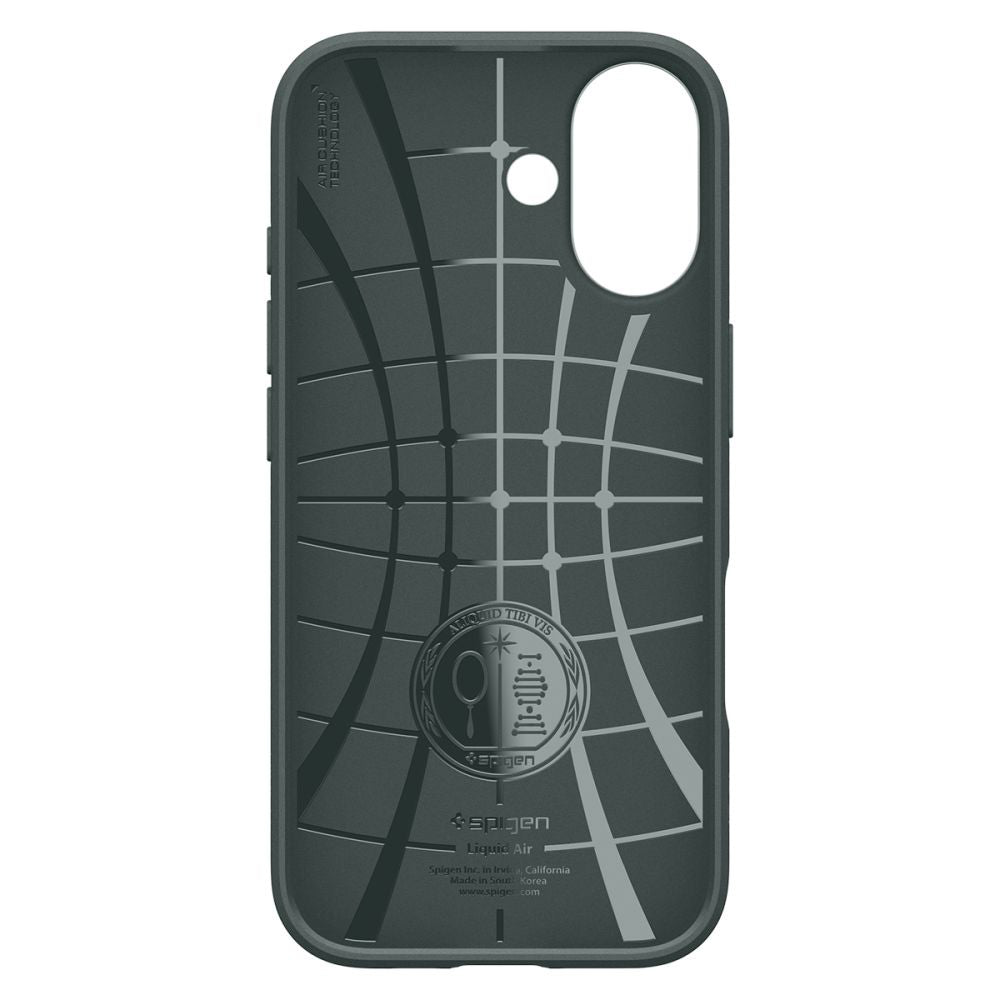 Husa de protectie Spigen Liquid Air (ACS10371) compatibil cu iPhone 17, Abyss Green