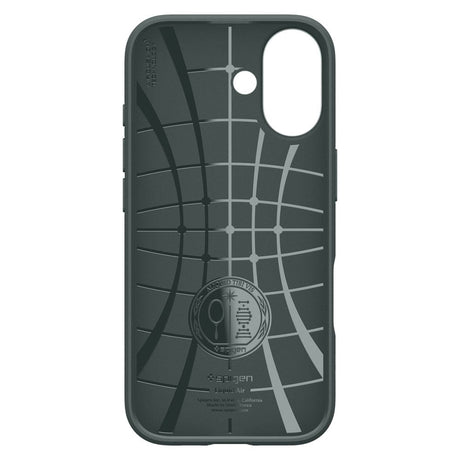 Husa de protectie Spigen Liquid Air (ACS10371) compatibil cu iPhone 17, Abyss Green