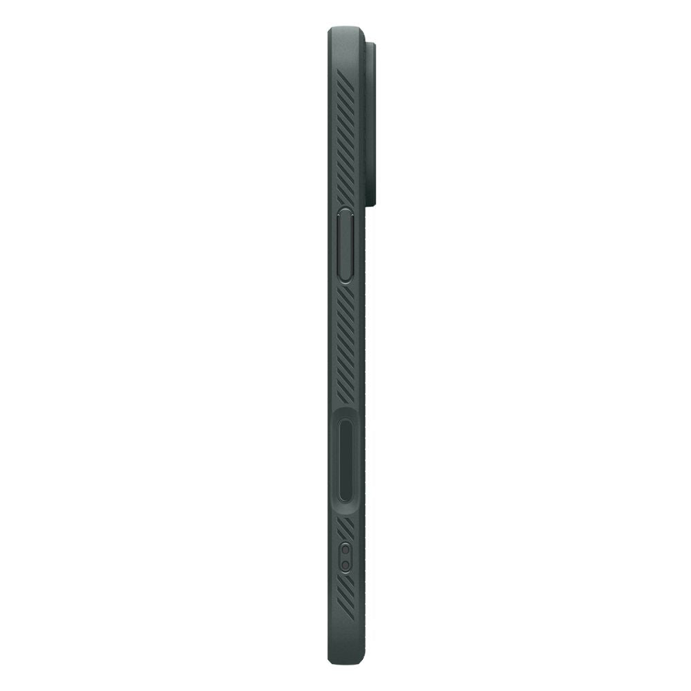 Husa de protectie Spigen Liquid Air (ACS10333) compatibil cu iPhone 17 Pro, Abyss Green