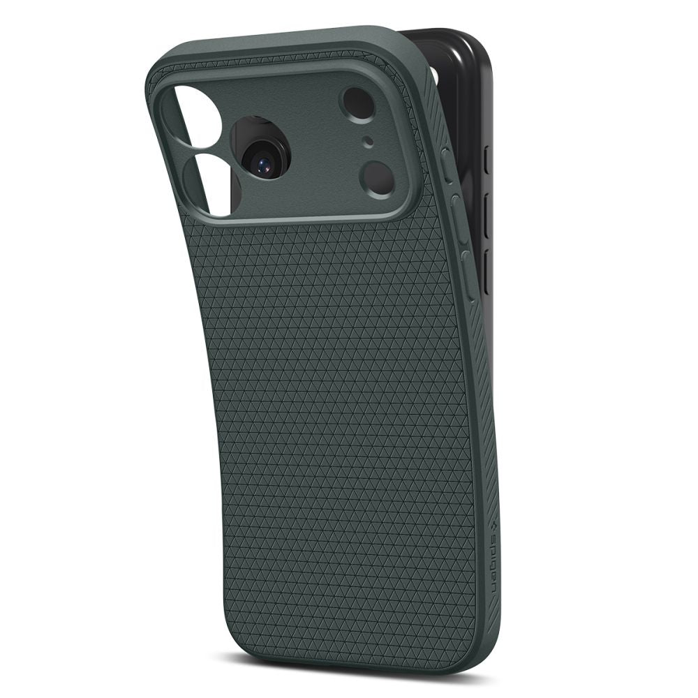 Husa de protectie Spigen Liquid Air (ACS10333) compatibil cu iPhone 17 Pro, Abyss Green