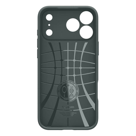 Husa de protectie Spigen Liquid Air (ACS10267) compatibil cu iPhone 17 Pro Max, Abyss Green