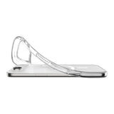 Husa de protectie Spigen Liquid Crystal MagSafe (ACS10395) compatibil cu iPhone 17 Air, Transparent / White