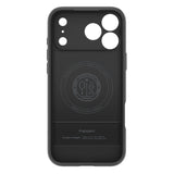 Husa de protectie Spigen Caseology Parallax "S" MagSafe (ACS09964) compatibil cu iPhone 17 Pro, Negru Mat