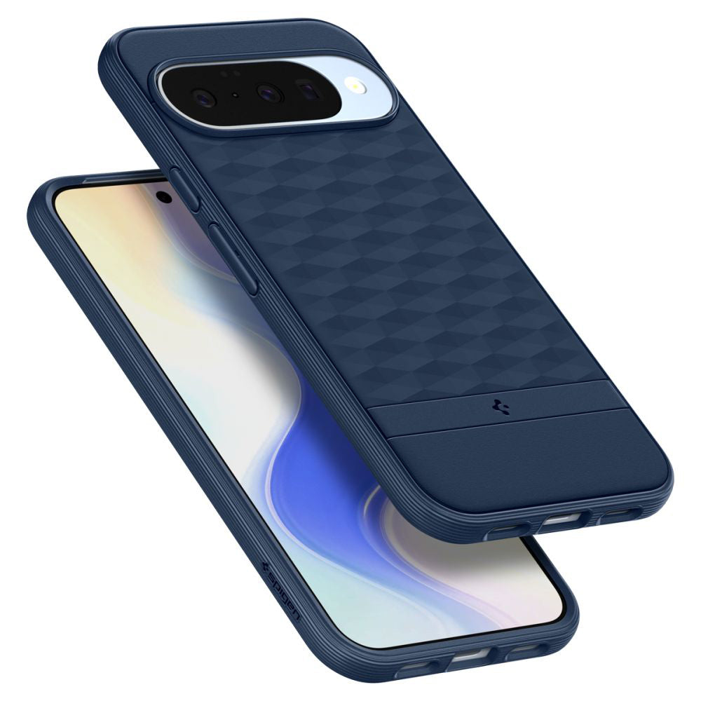 Husa de protectie Spigen Caseology Parallax MagSafe (ACS09710) compatibil cu Google Pixel 10 / 10 Pro, Albastru Inchis