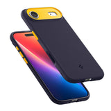 Husa de protectie Spigen Caseology Nano Pop MagSafe (ACS10300) compatibil cu iPhone 17 Air, Albastru Berry Navy