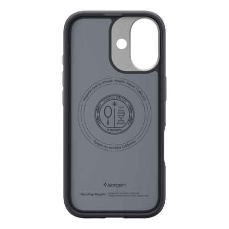 Husă Spigen Caseology Nano Pop MagSafe neagră pentru iPhone 17