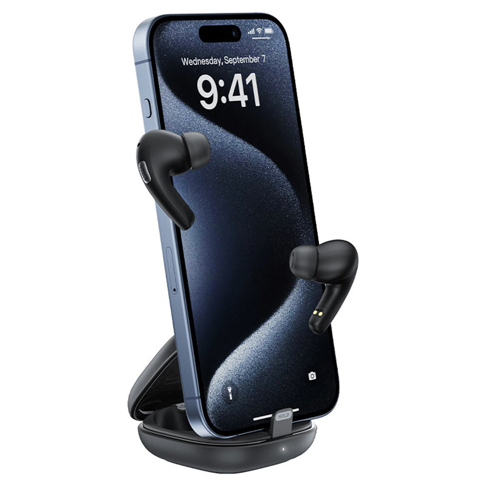 Casti Bluetooth 5.4, ANC, ENC, 350mAh, Waterproof - Acefast (W4) - Black