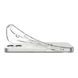 Husa de protectie Spigen Liquid Crystal MagSafe (ACS10397) compatibil cu iPhone 17, Transparent / White