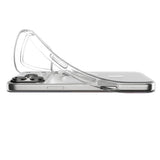 Husa de protectie Spigen Liquid Crystal MagSafe (ACS10396) compatibil cu iPhone 17 Pro, Transparent / White