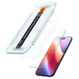 Folie de protectie Spigen (set de 2) Glas.tR EZ-FIT (AGL09861) compatibil cu iPhone 17 Air, Transparent