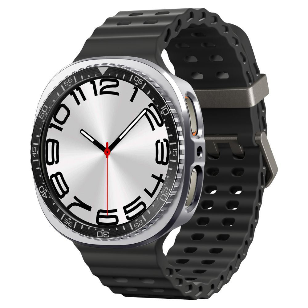 Accesoriu smartwatch Spigen Bezel Tune Pro Diver (ACS10010) compatibil cu for Samsung Galaxy Watch8 44mm, Stainless Steel, Negru