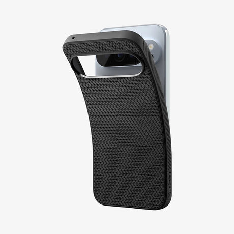 Husă Spigen Liquid Air ACS09737 pentru Google Pixel 10 Pro XL, neagră mat
