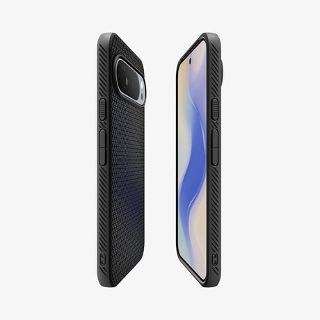 Husă Spigen Liquid Air ACS09737 pentru Google Pixel 10 Pro XL, neagră mat
