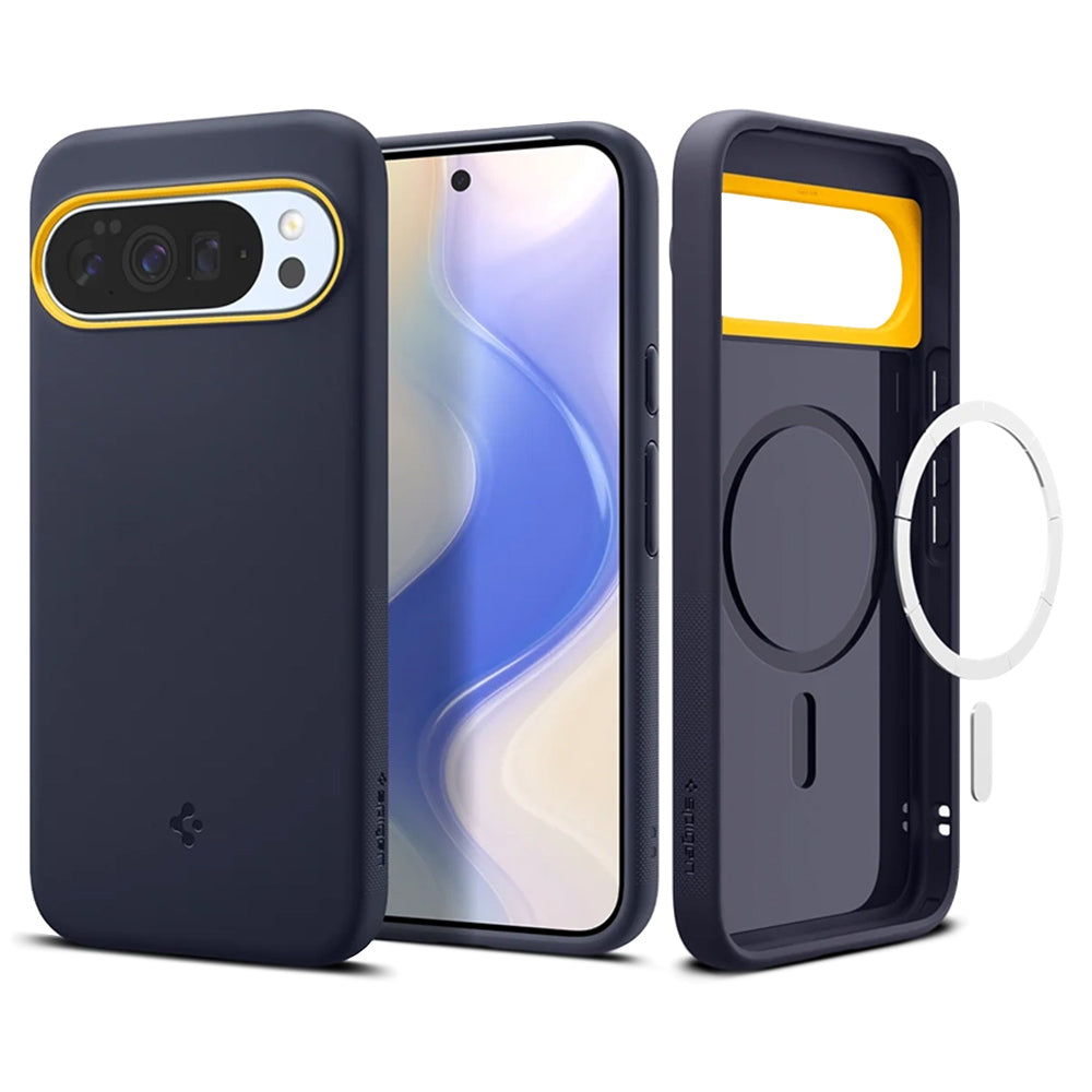 Husa de protectie Spigen Caseology Nano Pop MagSafe (ACS09734) compatibil cu Google Pixel 10 Pro XL, Albastru Berry Navy