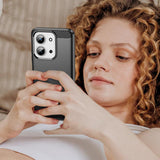 Husa de protectie Techsuit Carbon Silicone compatibil cu Xiaomi Redmi 15C 4G / Redmi 15C 5G / Poco C85 4G, Negru