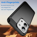 Husa de protectie Techsuit Carbon Silicone compatibil cu Xiaomi Redmi 15C 4G / Redmi 15C 5G / Poco C85 4G, Negru