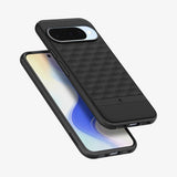 Husa de protectie Spigen Caseology Parallax MagSafe (ACS09731) compatibil cu Google Pixel 10 Pro XL, Negru Mat