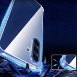 Husa de protectie Techsuit Shockproof Clear Silicone compatibil cu Samsung Galaxy A17 5G / A17 4G, Transparent