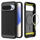 Husa de protectie Spigen Rugged Armor MagSafe (ACS09721) compatibil cu Google Pixel 10 Pro XL, Negru Mat